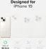 Ringke Fusion X Apple iPhone 15 Hoesje Back Cover Zwart afbeelding 5