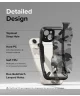 Ringke Fusion X Apple iPhone 15 Hoesje Back Cover Camo Zwart