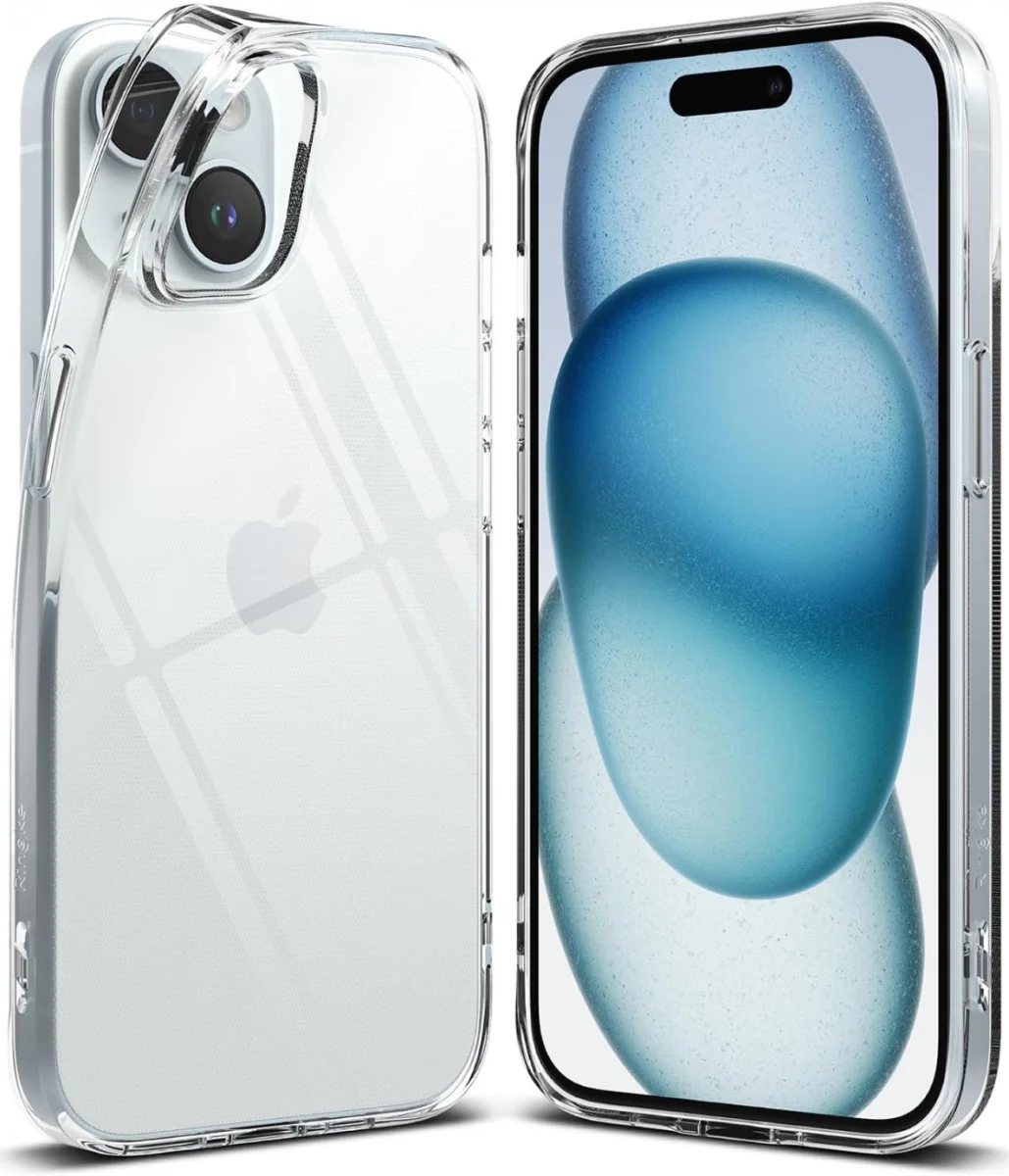 Ringke Air Apple iPhone 15 Hoesje Flexibel TPU Transparant afbeelding 2