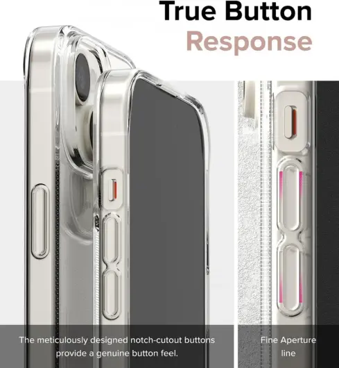 Ringke Air Apple iPhone 15 Hoesje Flexibel TPU Transparant afbeelding 9