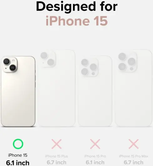 Ringke Air Apple iPhone 15 Hoesje Flexibel TPU Transparant afbeelding 6