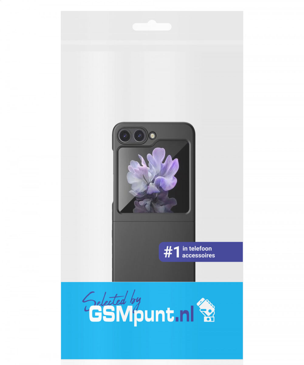 Samsung Galaxy Z Flip 5 Hoesje Hard Case Back Cover Zwart afbeelding 7