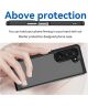 Samsung Galaxy Z Fold 5 Hoesje Back Cover Zwart / Transparant