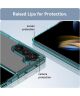 Samsung Galaxy Z Fold 5 Hoesje Back Cover Groen / Transparant
