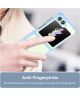 Samsung Galaxy Z Flip 5 Hoesje Back Cover Lichtblauw / Transparant
