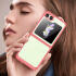Samsung Galaxy Z Flip 5 Hoesje Back Cover Roze / Transparant afbeelding 7