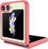 Samsung Galaxy Z Flip 5 Hoesje Back Cover Roze / Transparant afbeelding 2