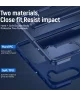Samsung Galaxy Z Fold 5 Hoesje Armor Back Cover Blauw