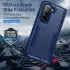 Samsung Galaxy Z Fold 5 Hoesje Armor Back Cover Blauw afbeelding 3
