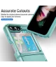 Samsung Galaxy Z Flip 5 Hoesje Armor Back Cover Groen