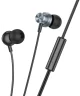 Hoco M110 Bedrade In-Ear Oordopjes 3.5mm Jack Headset Zwart