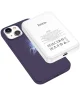 Hoco Pure Series Apple iPhone 15 Hoesje Siliconen MagSafe Zwart