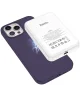 Hoco Pure Series Apple iPhone 15 Pro Hoesje Siliconen MagSafe Zwart