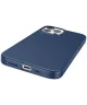 Hoco Pure Series iPhone 15 Pro Max Hoesje Siliconen MagSafe Blauw