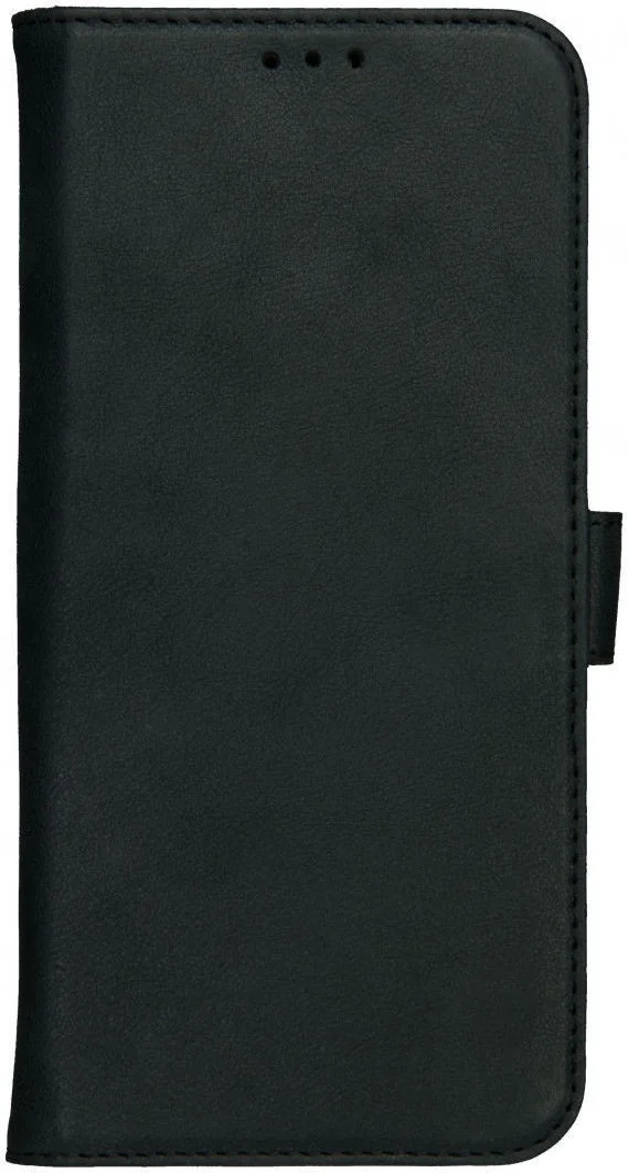 Rosso Deluxe Samsung Galaxy S23 FE Hoesje Echt Leer Book Case Zwart afbeelding 9