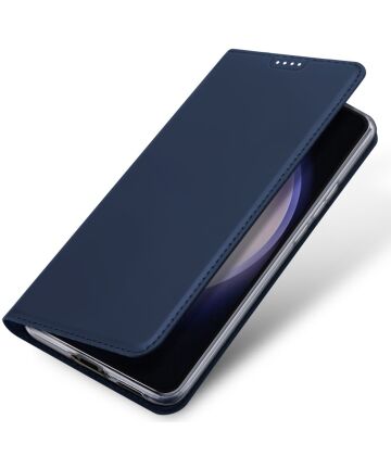 Dux Ducis Skin Pro Samsung Galaxy S23 FE Hoesje Portemonnee Blauw Hoesjes