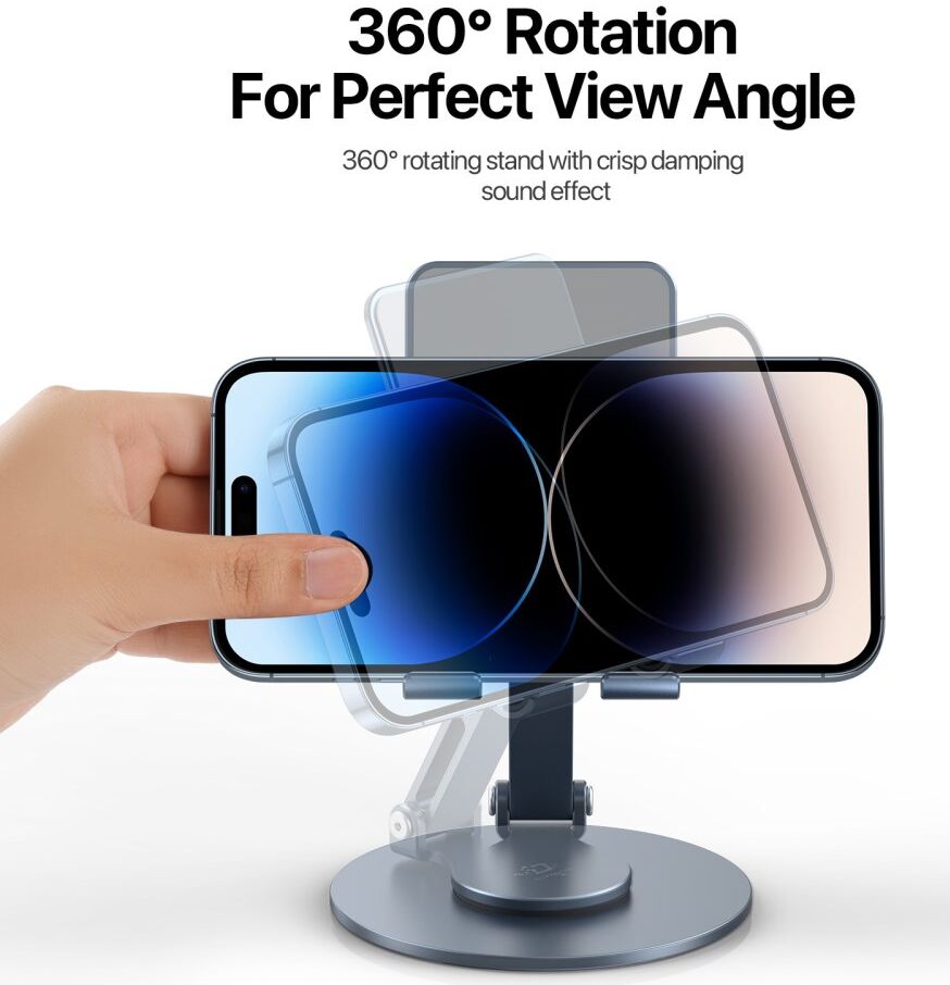 Dux Ducis Verstelbare Opvouwbare Smartphone/Tablet/iPad Bureau Houder afbeelding 4