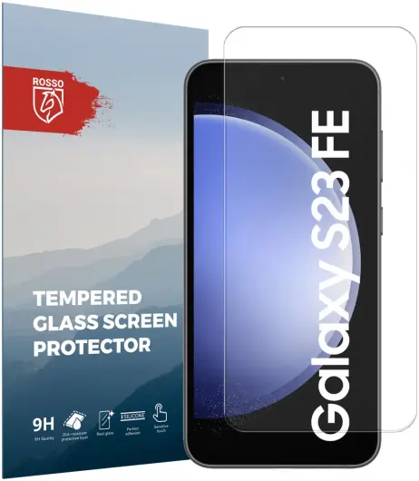 Rosso Samsung Galaxy S23 FE 9H Tempered Glass Screen Protector afbeelding 1
