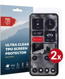 Rosso Nothing Phone (2) Screen Protector Ultra Clear Duo Pack