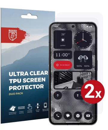 Rosso Nothing Phone (2) Screen Protector Ultra Clear Duo Pack Screen Protectors