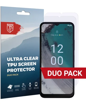 Rosso Nokia C32 Screen Protector Ultra Clear Duo Pack Screen Protectors