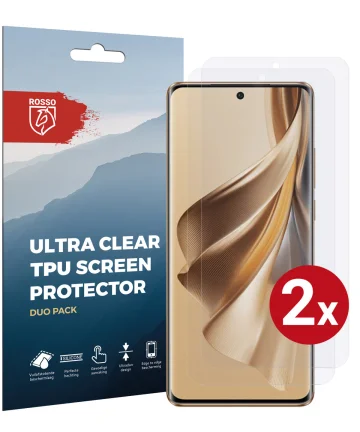 Rosso Oppo Reno 10 Pro Plus Screen Protector Ultra Clear Duo Pack Screen Protectors