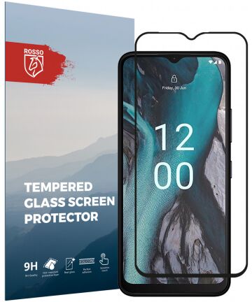 Rosso Nokia C22 9H Tempered Glass Screen Protector Screen Protectors