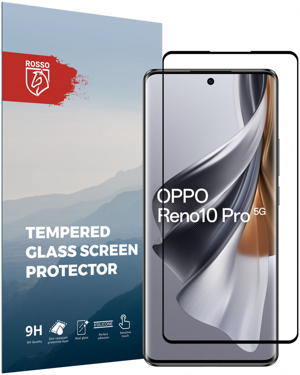 Rosso Oppo Reno10 Pro 9H Tempered Glass Screen Protector afbeelding 1