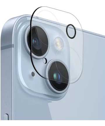 Rosso Apple iPhone 15 / 15 Plus Camera Lens Protector Transparant Screen Protectors