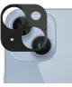 Rosso Apple iPhone 15 / 15 Plus Camera Lens Protector Zwart