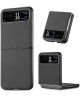 Motorola Razr 40 Hoesje Carbon Fiber Super Thin Fold Cover Zwart