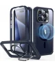 ESR Armor Tough iPhone 15 Pro Hoesje MagSafe Transparant Blauw