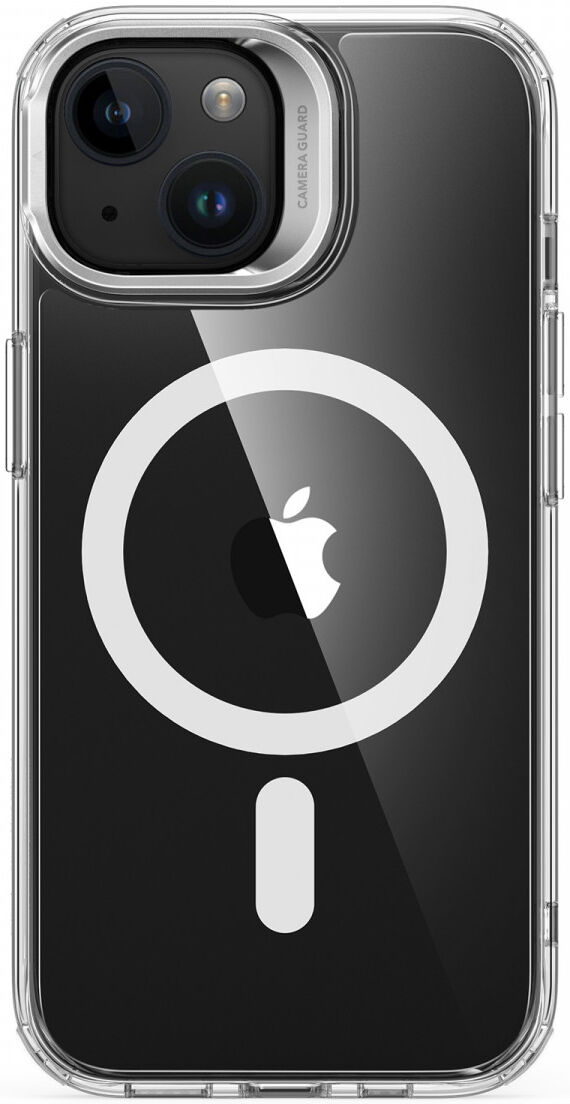 ESR Classic Hybrid MagSafe iPhone 15 Plus Hoesje met Stand Transparant afbeelding 10