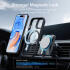 ESR Classic Hybrid MagSafe iPhone 15 Plus Hoesje met Stand Clear Zwart afbeelding 6