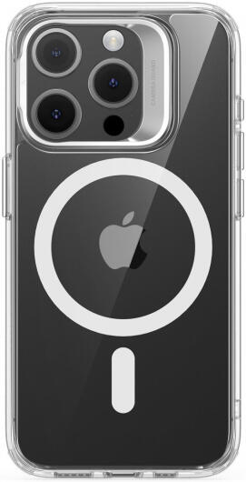 ESR Classic Hybrid MagSafe iPhone 15 Pro Hoesje met Stand Transparant afbeelding 10