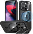 ESR Classic Hybrid MagSafe iPhone 15 Pro Hoesje met Stand Clear Black afbeelding 12