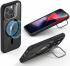ESR Classic Hybrid MagSafe iPhone 15 Pro Hoesje met Stand Clear Black afbeelding 2