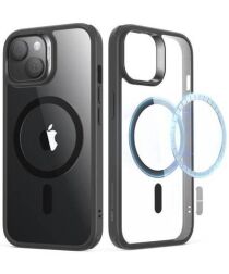 ESR Classic Hybrid Apple iPhone 15 Hoesje MagSafe Transparant Zwart