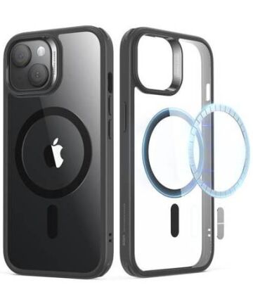 ESR Classic Hybrid Apple iPhone 15 Hoesje MagSafe Transparant Zwart Hoesjes
