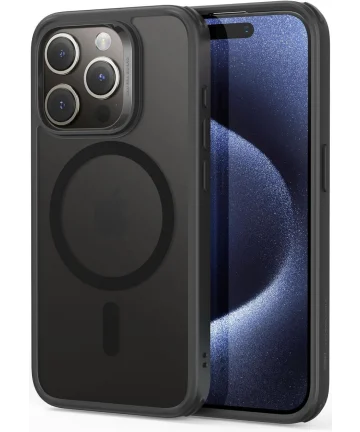 ESR Classic Hybrid iPhone 15 Pro Hoesje MagSafe Zwart Hoesjes