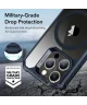 ESR Air Armor HaloLock iPhone 15 Pro Max Hoesje MagSafe Blauw