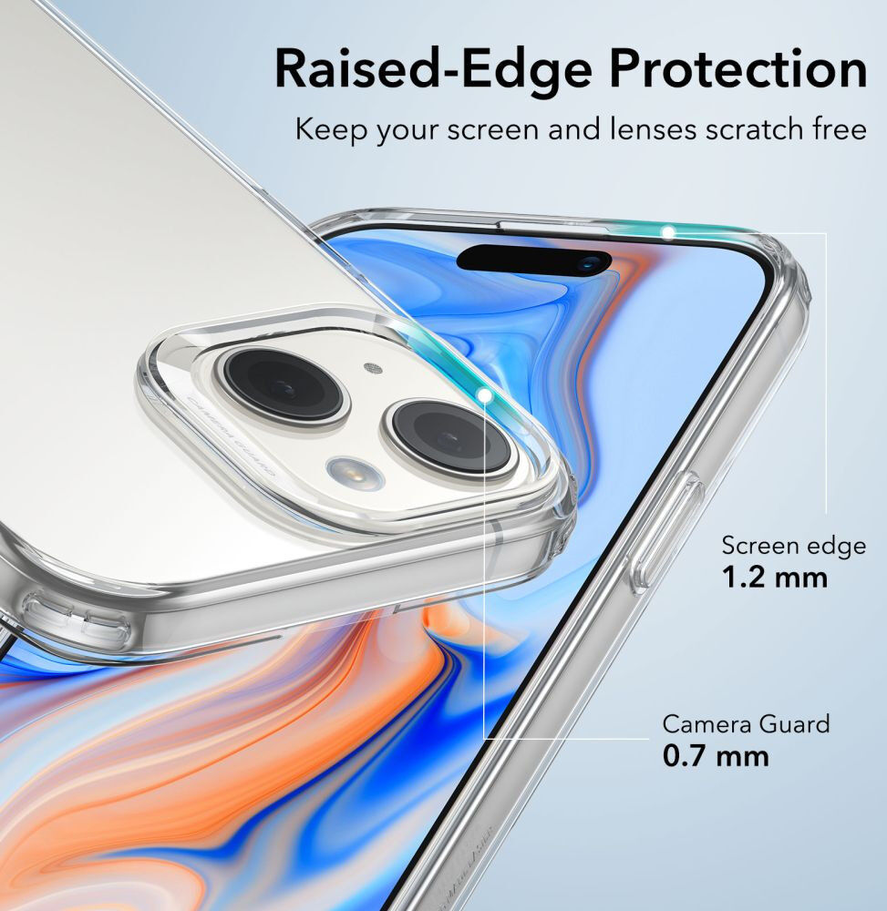 ESR Project Zero Apple iPhone 15 Plus Hoesje Back Cover Transparant afbeelding 5