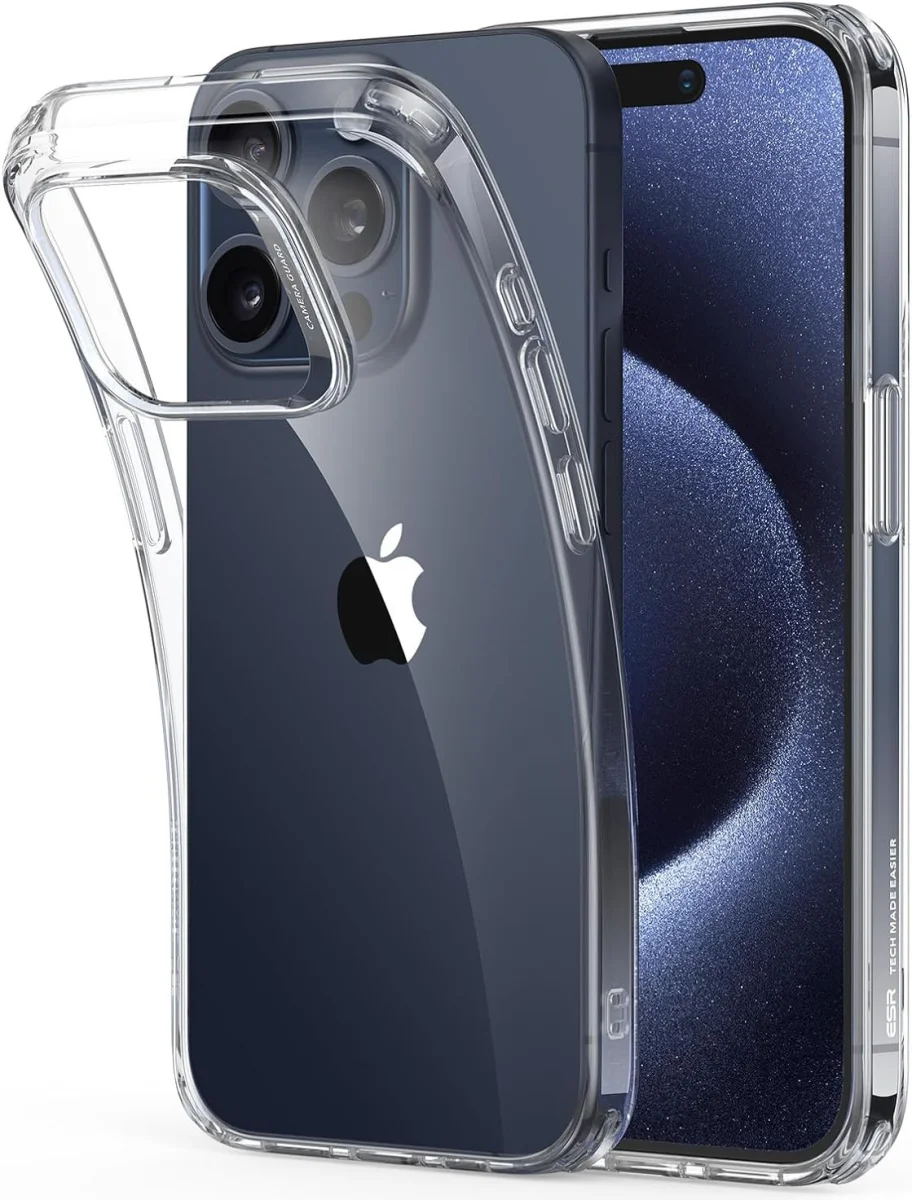 ESR Project Zero Apple iPhone 15 Pro Hoesje Back Cover Transparant afbeelding 1