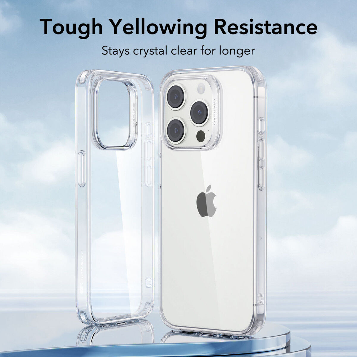 ESR Project Zero Apple iPhone 15 Pro Hoesje Back Cover Transparant afbeelding 4