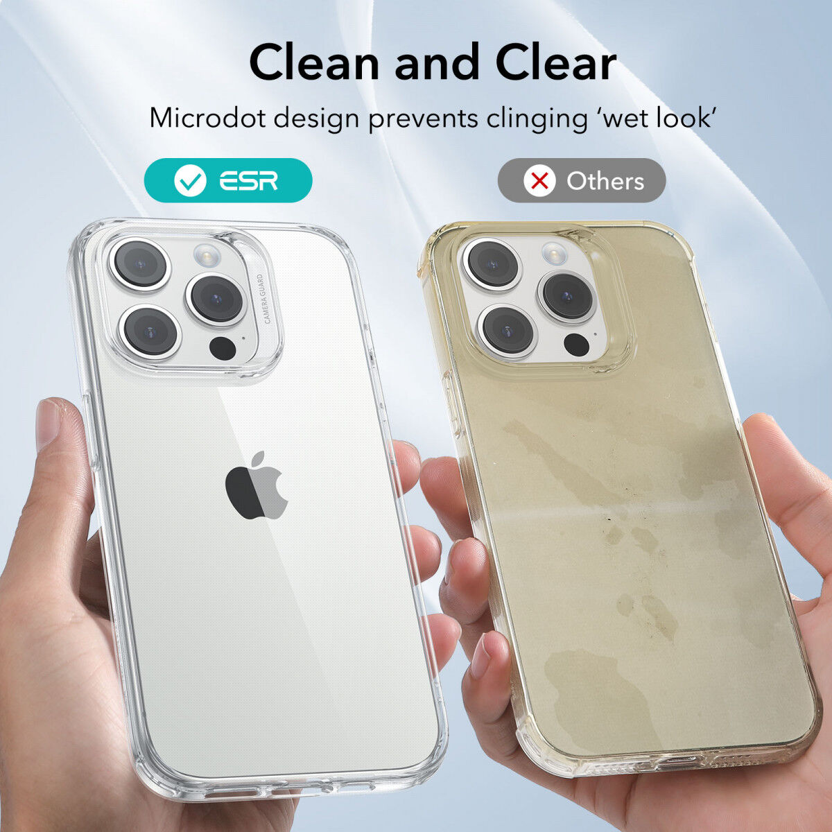 ESR Project Zero Apple iPhone 15 Pro Hoesje Back Cover Transparant afbeelding 7