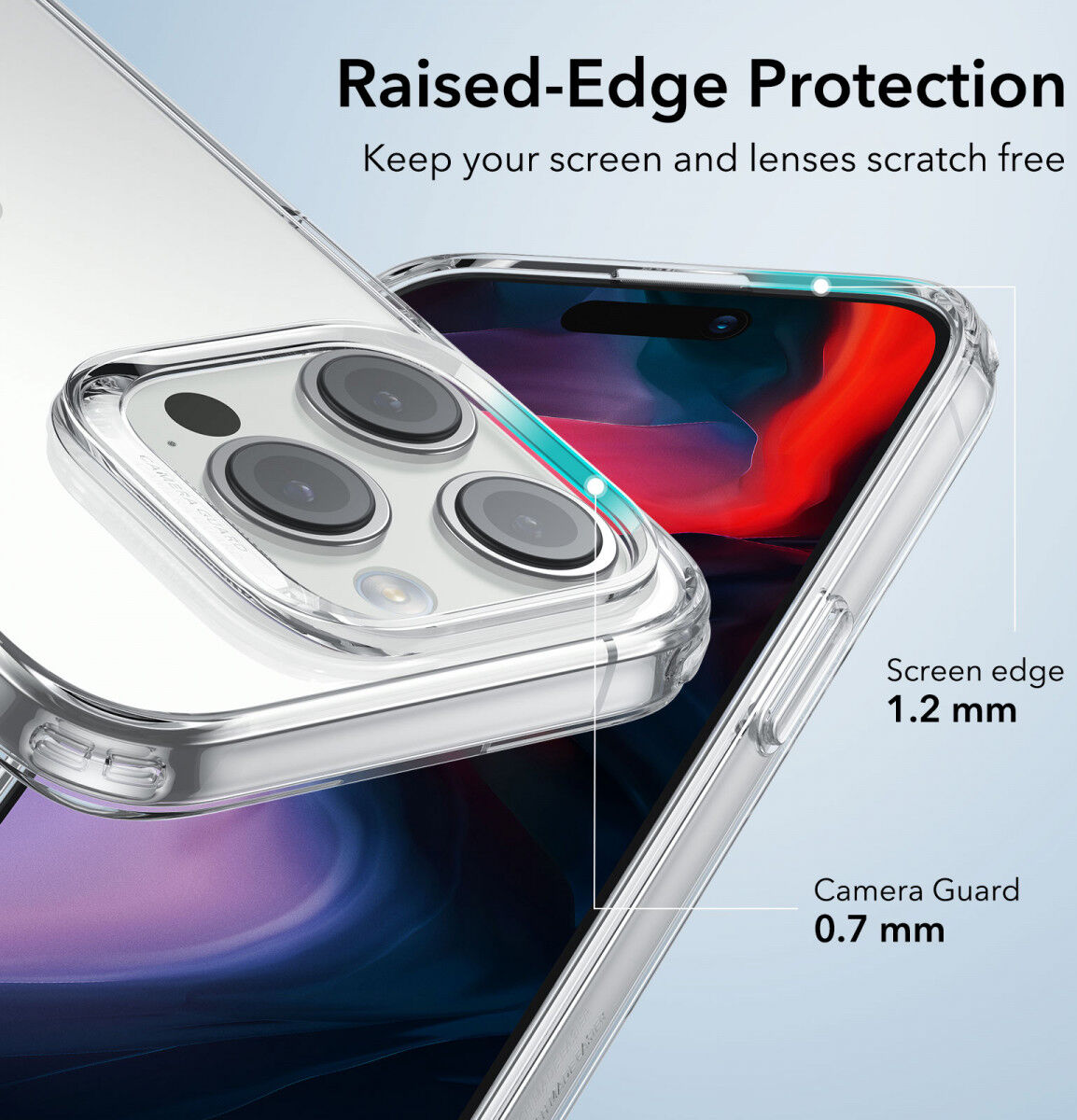 ESR Project Zero Apple iPhone 15 Pro Hoesje Back Cover Transparant afbeelding 8
