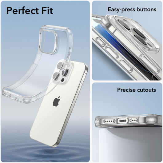 ESR Project Zero Apple iPhone 15 Pro Hoesje Back Cover Transparant afbeelding 5