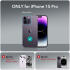 ESR Project Zero Apple iPhone 15 Pro Hoesje Back Cover Transparant afbeelding 9