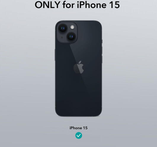 ESR Ice Shield Apple iPhone 15 Hoesje Tempered Glass Case Transparant afbeelding 7