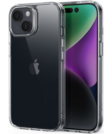 ESR Ice Shield iPhone 15 Plus Hoesje Tempered Glass Case Transparant Hoesjes